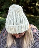 czapki damskie Beanie handmade 2