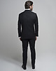marynarki męskie garnitur baia czarny slim fit 2