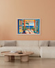 grafiki i ilustracje PLAKAT  St Tropez, Matisse obraz, kolorowa dekoracja ścienna 3