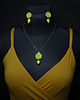 klipsy Cytrynki- letnie klipsy soutache 5