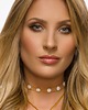 chokery Choker White Lady - masa perłowa 1