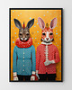 plakaty Plakat Zwierzęcy duet  2