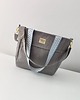 torby na ramię Torba T H E A Grey - mały shopper, szara zamszowa 4