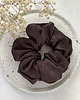 gumki do włosów Gumka scrunchie 100% wiskoza brąz 1