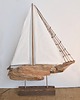 dodatki - różne Żaglowiec, statek ze starego drewna /8/ rękodzieło, handmade 3