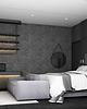 kinkiety Czerwony kinkiet do salonu w art deco KIOTO 2