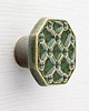 gałki do mebli Gałka do mebli zielono-brązowa wz.11 1