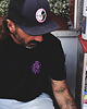 t-shirty męskie Czarny Przedłużany T-shirt Pleasure Victim 4