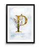 plakaty Plakat Litera P 1