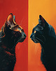 plakaty Plakat - Cats 1