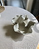 wazony Ceramiczna misa FALA piaskowy beż 2