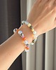 bransoletki z kamieni naturalnych Bransoletka RHEI Biżuteria z kamieni naturalnych Żółta Niebieska Złoto 1