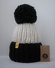 czapki damskie WOOLY POM POM wełniana czapka z dużym pomponem 2