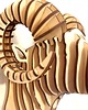 dodatki - różne Głowa BARANA, kozioł, trofeum, poroże 3
