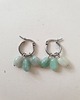 kolczyki z kamieniami Kolczyki TRIO jadeit zielony 1