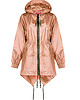 kurtki damskie Kurtka Parka Raindrops ROSE 3