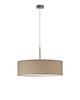 lampy wiszące Klasyczna lampa wisząca nad stół w salonie SINTRA z abażurem 60 cm 6