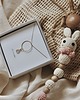 złote naszyjniki Naszyjnik na baby shower - "It's a girl" 1