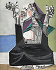 obrazy "Błagająca"- Pablo Picasso - obraz lub plakat 1