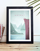 plakaty Norwegia - vintage plakat 50x70 cm 3