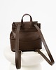 plecaki Back up bag - skórzany plecak damski - czekolada 8