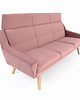 sofy i szezlongi Sofa MANDAL różowa, skandynawski design 4