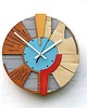 zegary Zegar ścienny geometryczny -  Cichy Mechanizm 3