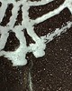 podkładki do kuchni Ceramiczna podstawka pod łyżki Czarna koronka 3