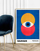 plakaty Plakat Bauhaus Blue Eye 2