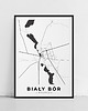 plakaty Plakat Mapa Biały Bór 5