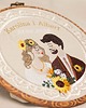 Ślub - inne Ślubna, indywidualna dedykacja, haft w oprawie vintage 2