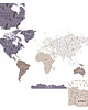 naklejki ścienne do pokoju dziecka MAPA ŚWIATA DK332 2