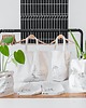 torby na zakupy Torba bawełniana z nadrukiem roślinnym - medium - Be Plantful 5