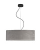 lampy wiszące Elegancki żyrandol wiszący do salonu HAJFA VELUR  z welurowym kloszem 60 cm 6