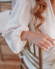 Biżuteria ślubna Bransoletka ślubna ETHERICA  DELICATE - gold 1