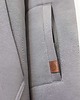 bluza z kapturem damska Bardzo ciepła bluza CHOKA LAZY KANGAROO GREY oversize 5
