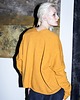 kardigany damskie Szafranowy wełniany kardigan LOLA Saffron 3