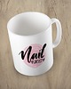 kubki Kolorowy kubek z hasłem NAIL ARTIST - mix kolorów 1