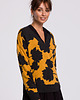 swetry damskie  Sweter w kwiaty - model 3(BK-056) 1