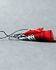 kolczyki wire wrapping Srebrne kolczyki wiszące z tkaniną SOLOR 1