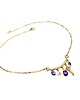 złote naszyjniki Alloys Collection /Arch - violet/- naszyjnik 3