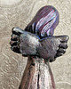 figurki i rzeźby Rzeźba fioletowy Anioł Miłości wys. 13,4 cm 2