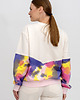 bluza bez kaptura damska Bluza  Basic ,,IRIS" Ecru / Kolorowa 4
