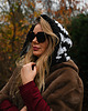 czapki damskie Balaclava z moheru ręcznie szydełkowana, kominiarka czapka handmade 9