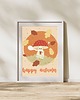 grafiki i ilustracje Plakat Mushroom 2