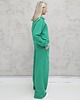 komplety damskie Kissa wygodny komplet z rozpinaną bluzą Spring green 2