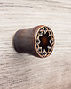 gałki do mebli Gałka mała do mebli ciemno-brązowa, wz.14 2