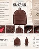 plecaki Plecak damski skórzany mały brązowy vintage Paolo Peruzzi SL-47-BR 2
