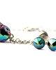 kolczyki swarovski Małe kolczyki Skarabeuszowe kropy-Kryształy Swarovski 1