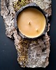 świeczniki i świece Świeca z wosku pszczelego w ceramicznej czarce KURINUKI 4